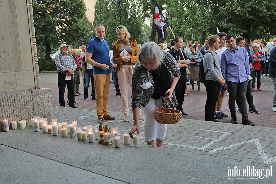 Elblanie poraz kolejny protestowali w obronie sdw., fot. 9