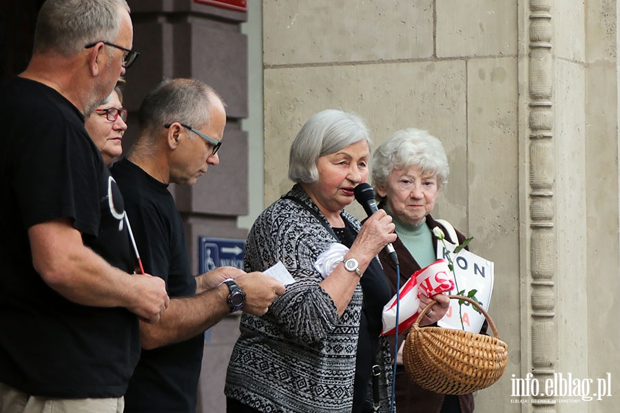 Elblanie poraz kolejny protestowali w obronie sdw., fot. 17