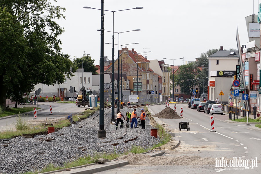 Budowa torowiska wzdu 12 Lutego, fot. 28