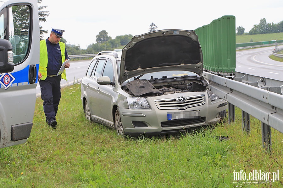 Wypadek pod Elblągiem, fot. 1