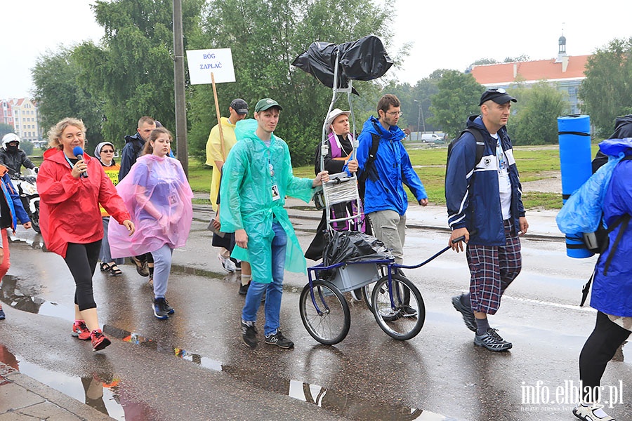 Pielgrzymi z Elblga ruszyli na Jasn Gr, fot. 62