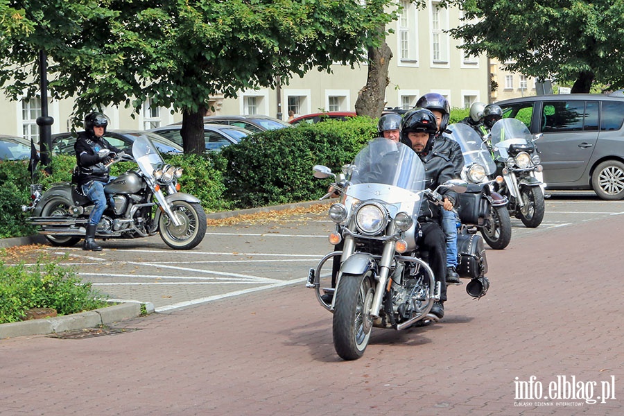 Motocykliści z Zielonej Góry przed elbląskim sądem, fot. 11