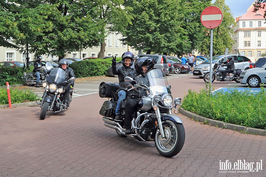 Motocyklici z Zielonej Gry przed elblskim sdem, fot. 12