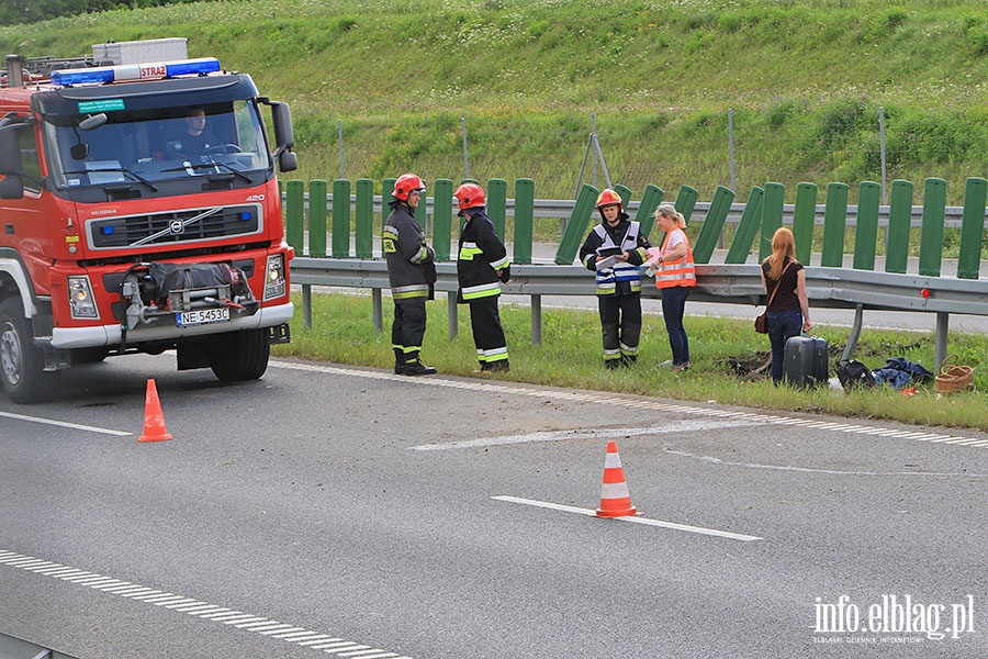 Wypadek na siódemce, fot. 1