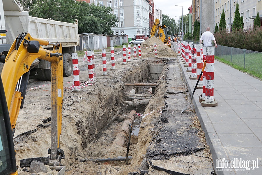 Remont ulicy Zacisze, fot. 20