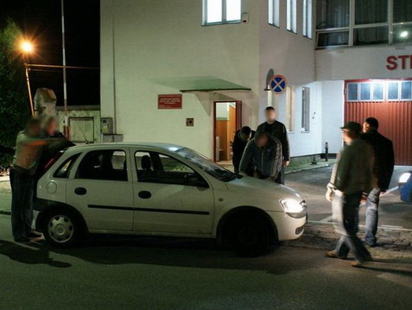 Nocna akcja Policji w ostatni weekend sierpnia 2008r., fot. 9