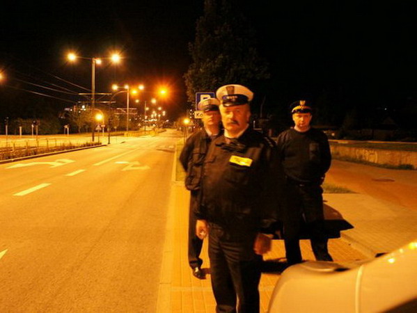 Nocna akcja Policji w ostatni weekend sierpnia 2008r., fot. 6