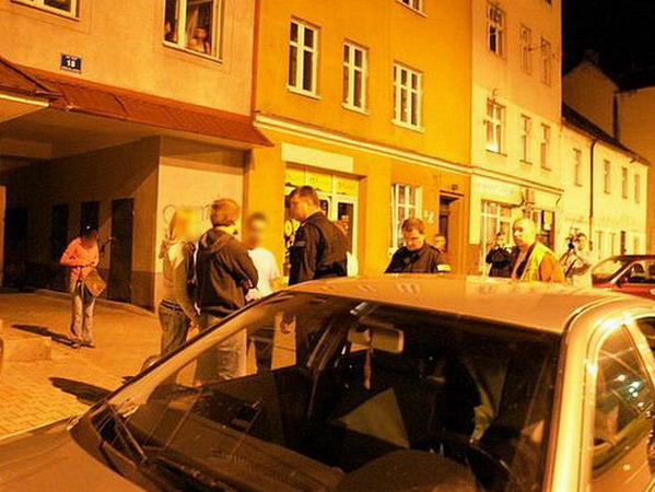Nocna akcja Policji w ostatni weekend sierpnia 2008r., fot. 3