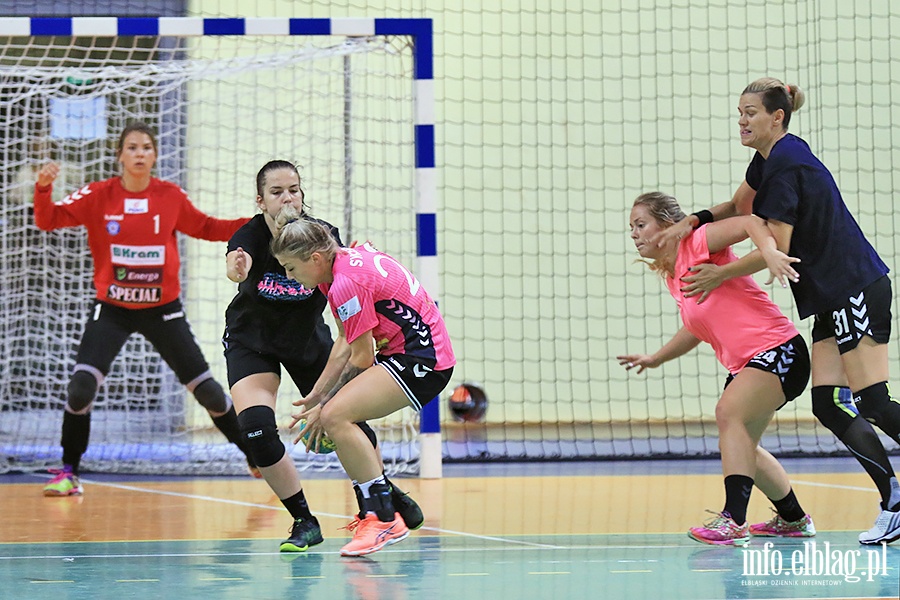 Kram Start Elblg-Korona Handball Kielce sparing, fot. 3