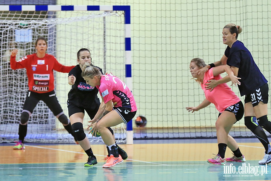Kram Start Elbląg-Korona Handball Kielce sparing, fot. 3