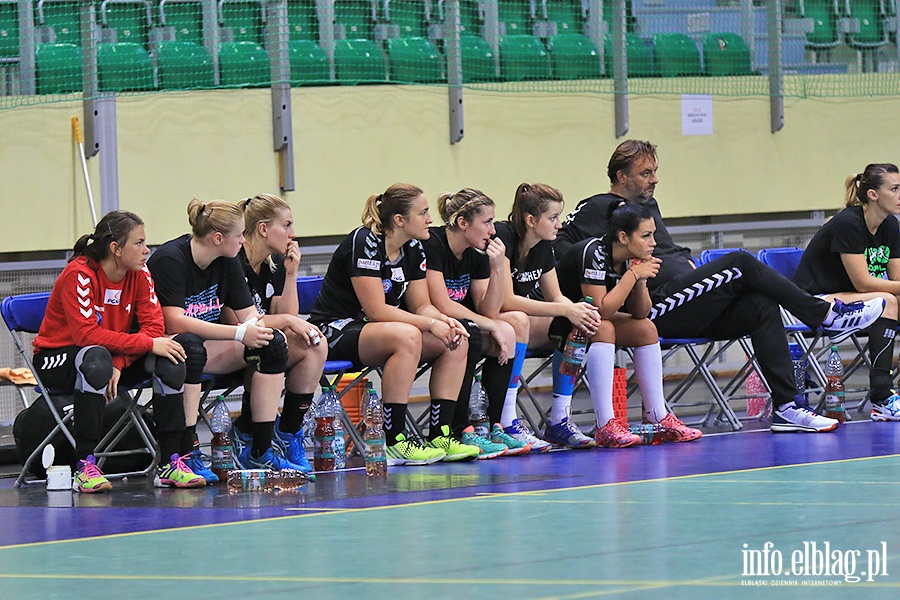 Kram Start Elbląg-Korona Handball Kielce sparing, fot. 11