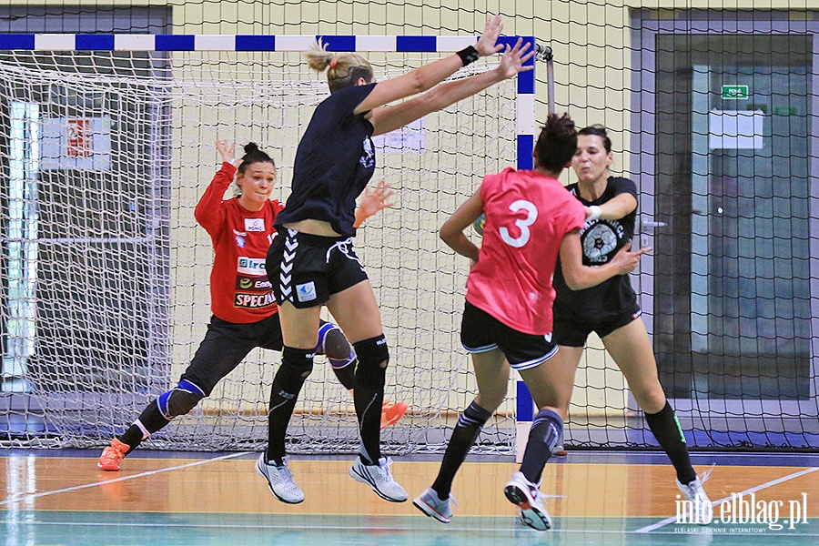 Kram Start Elbląg-Korona Handball Kielce sparing, fot. 14
