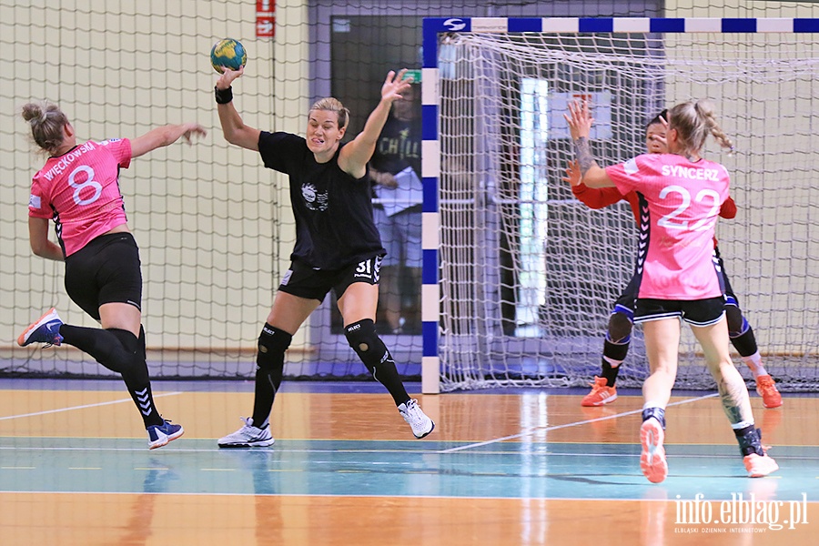 Kram Start Elbląg-Korona Handball Kielce sparing, fot. 16