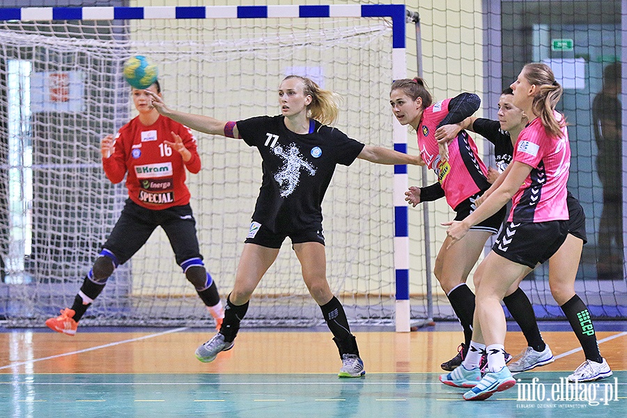 Kram Start Elbląg-Korona Handball Kielce sparing, fot. 20