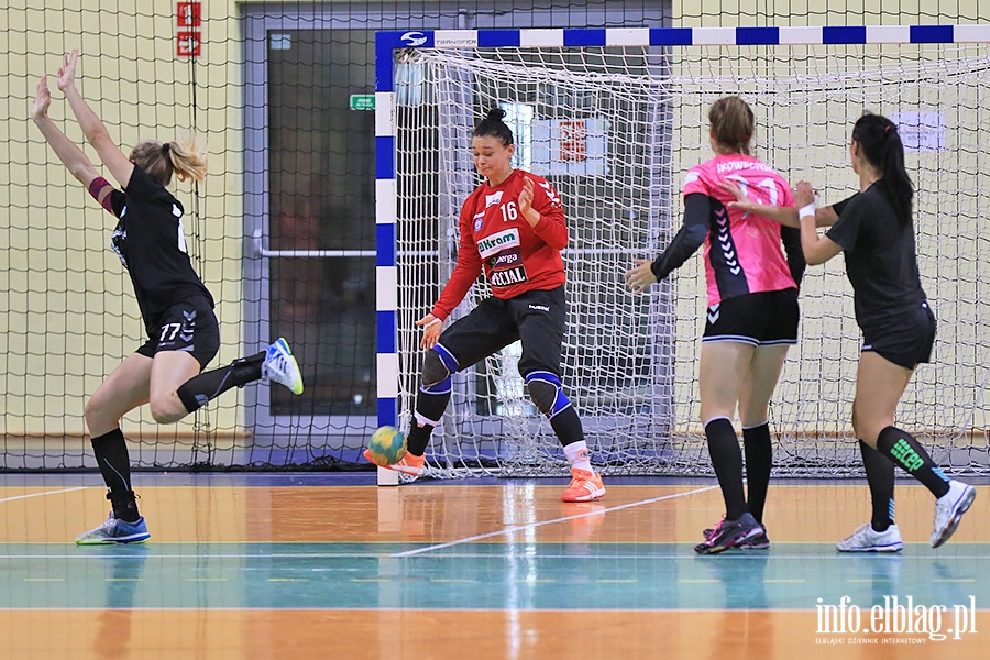 Kram Start Elblg-Korona Handball Kielce sparing, fot. 21