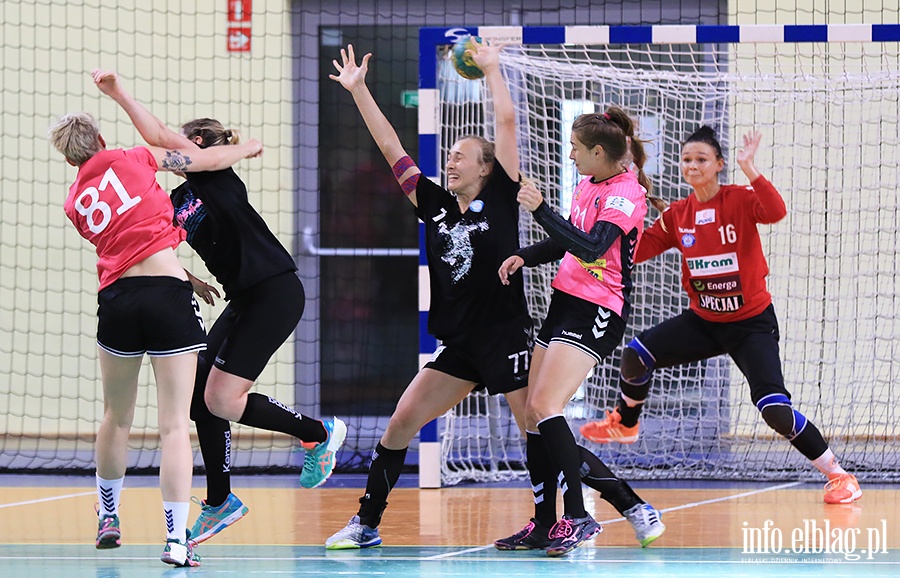 Kram Start Elbląg-Korona Handball Kielce sparing, fot. 29