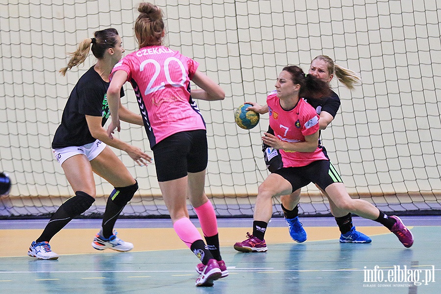 Kram Start Elblg-Korona Handball Kielce sparing, fot. 33