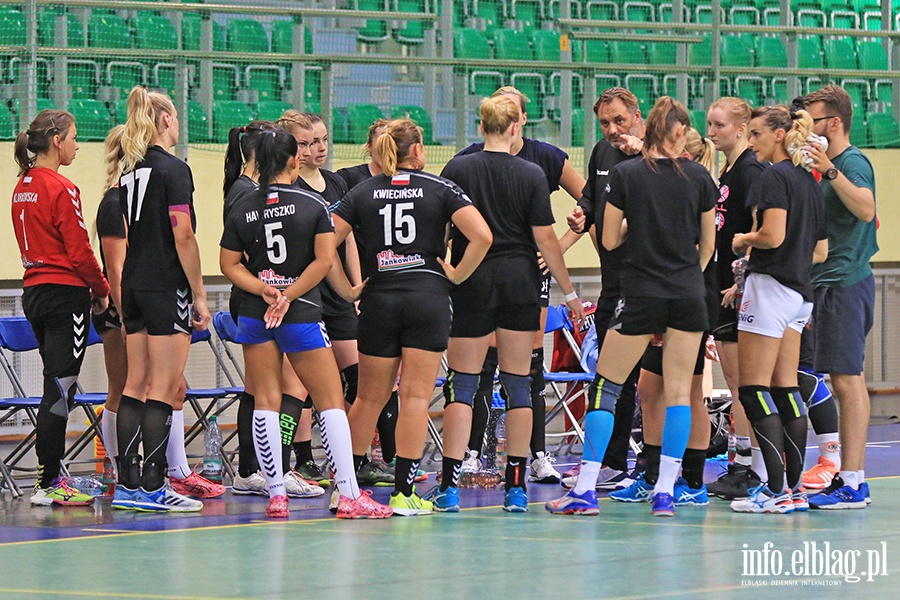 Kram Start Elblg-Korona Handball Kielce sparing, fot. 38
