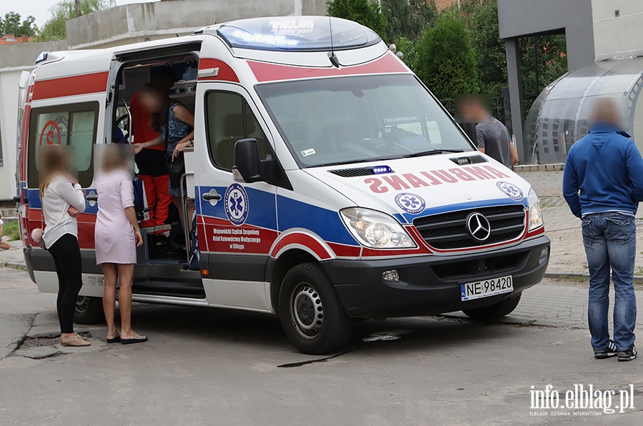 Potrącenie dziewczynki na Wyspiańskiego, fot. 2