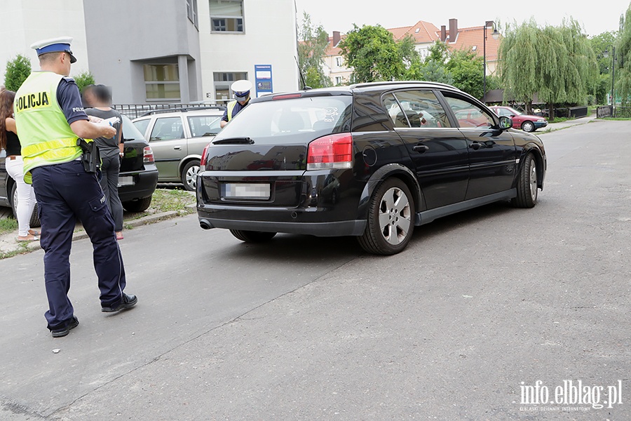 Potrcenie dziewczynki na Wyspiaskiego, fot. 7