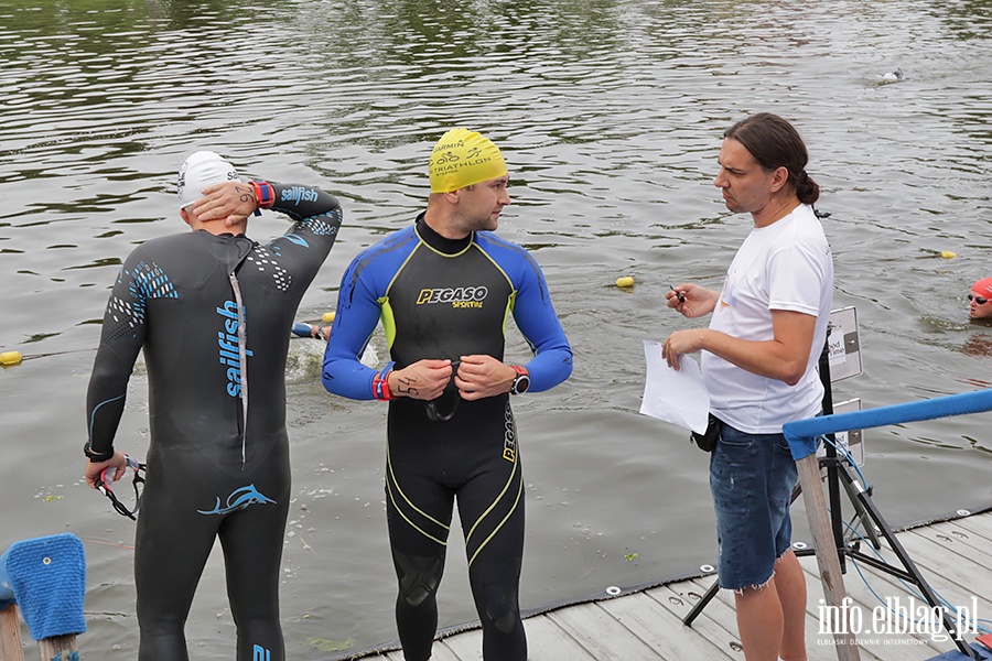 Enduroman w rzece Elbląg, fot. 7