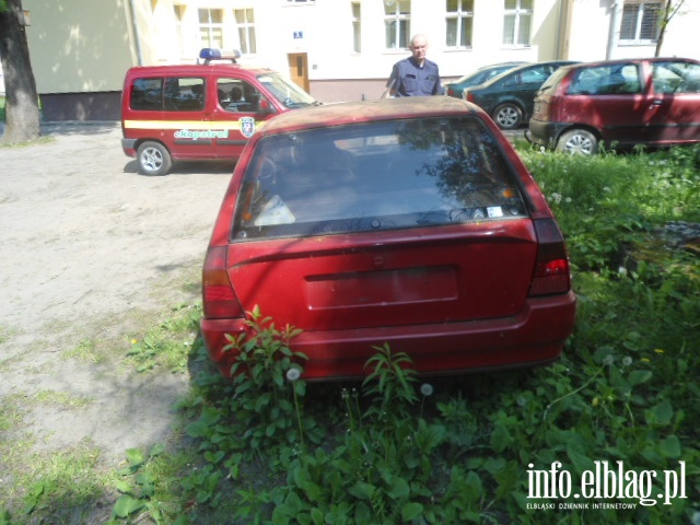 Samochody odholowane przez Stra Miejsk w Elblgu, fot. 5