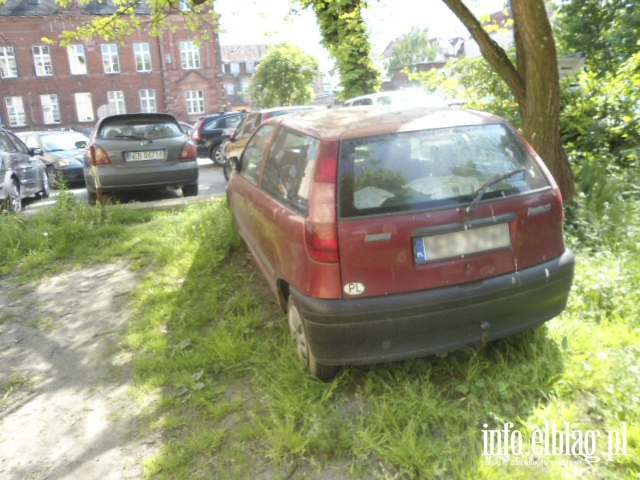 Samochody odholowane przez Stra Miejsk w Elblgu, fot. 6