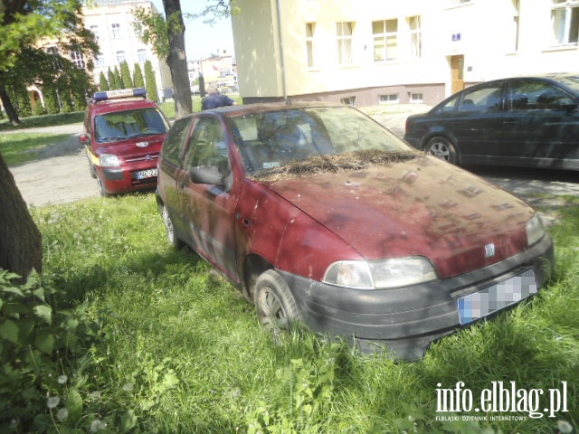 Samochody odholowane przez Stra Miejsk w Elblgu, fot. 7