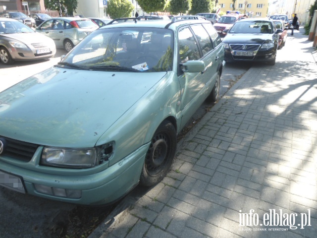 Samochody odholowane przez Stra Miejsk w Elblgu, fot. 11