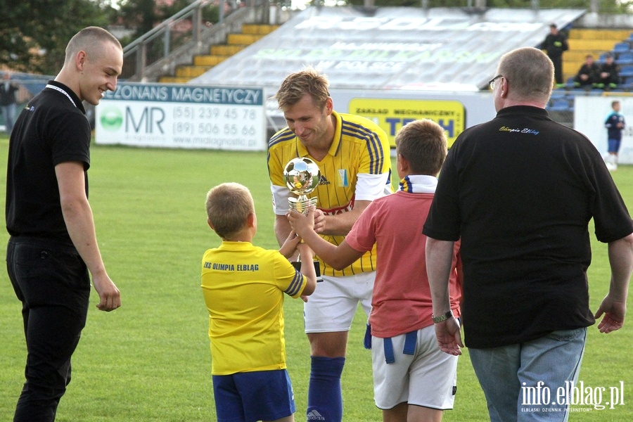 II liga: Olimpia Elblg - Gryf Wejherowo 1:3, fot. 5