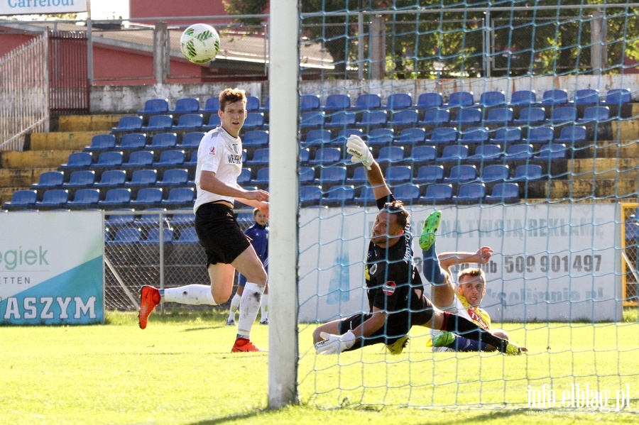 II liga: Olimpia Elblg - Gryf Wejherowo 1:3, fot. 12