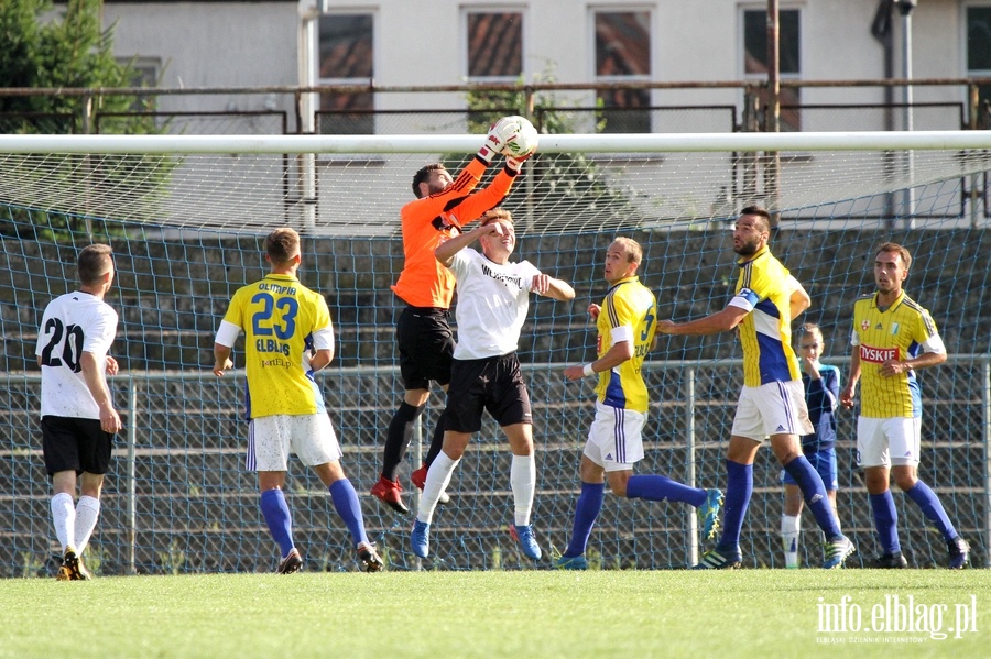 II liga: Olimpia Elblg - Gryf Wejherowo 1:3, fot. 14