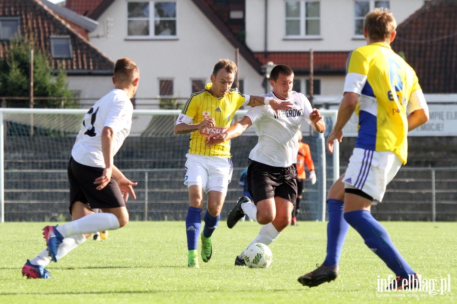 II liga: Olimpia Elbląg - Gryf Wejherowo 1:3, fot. 15