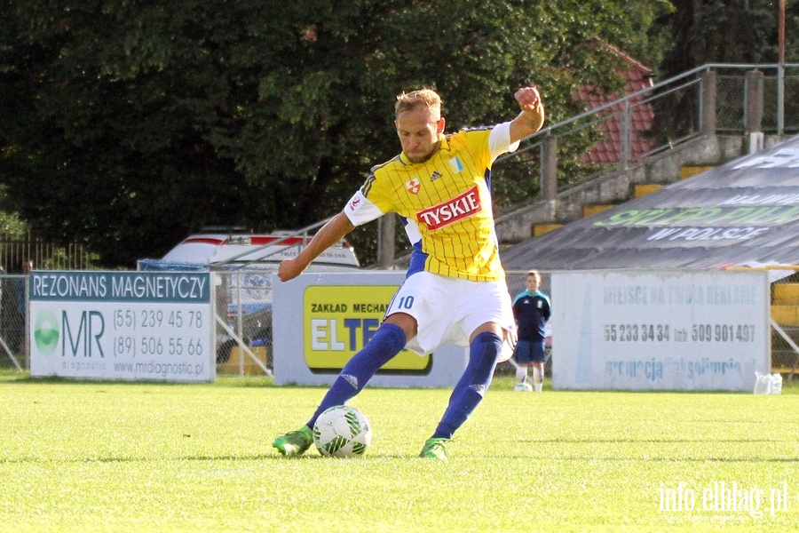 II liga: Olimpia Elblg - Gryf Wejherowo 1:3, fot. 17