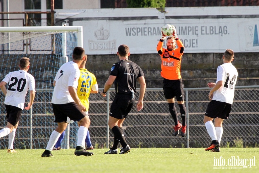 II liga: Olimpia Elblg - Gryf Wejherowo 1:3, fot. 18