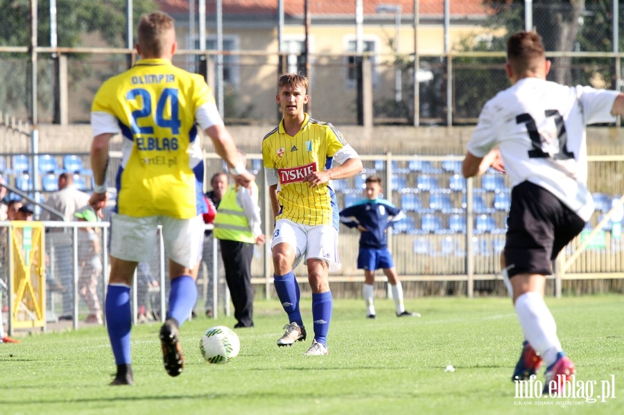 II liga: Olimpia Elblg - Gryf Wejherowo 1:3, fot. 19