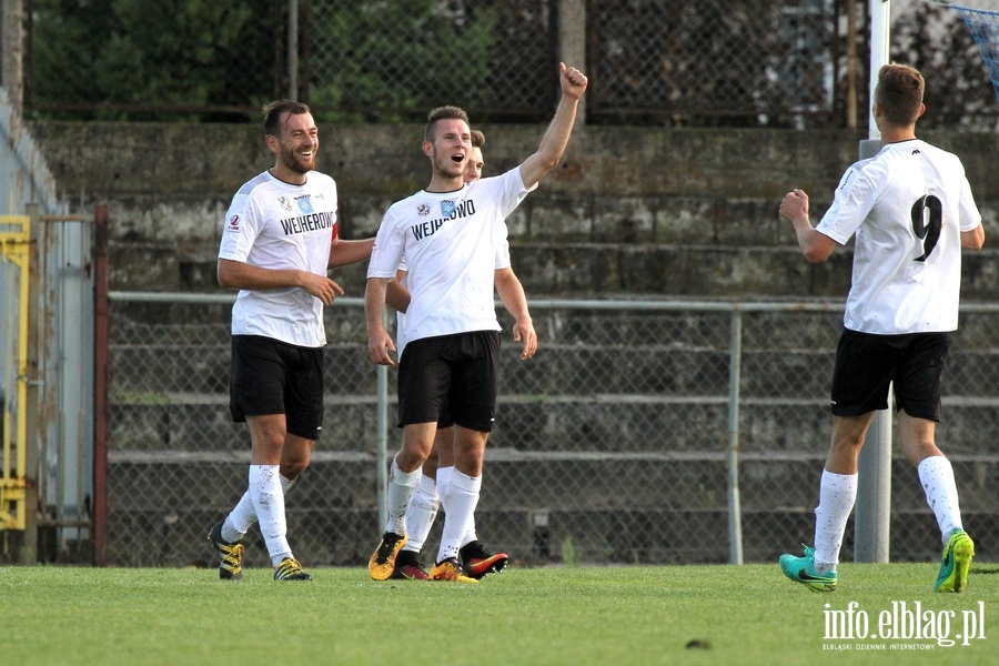 II liga: Olimpia Elblg - Gryf Wejherowo 1:3, fot. 25