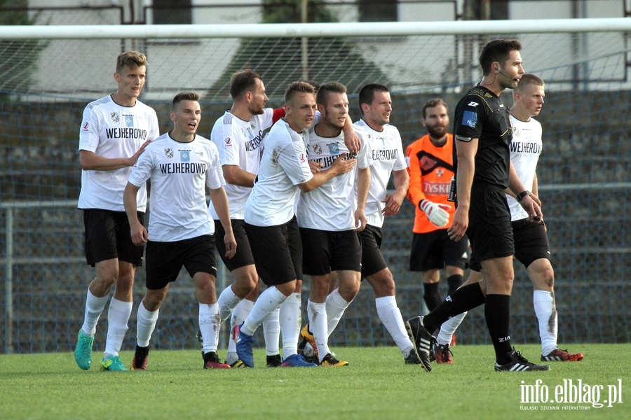 II liga: Olimpia Elbląg - Gryf Wejherowo 1:3, fot. 26