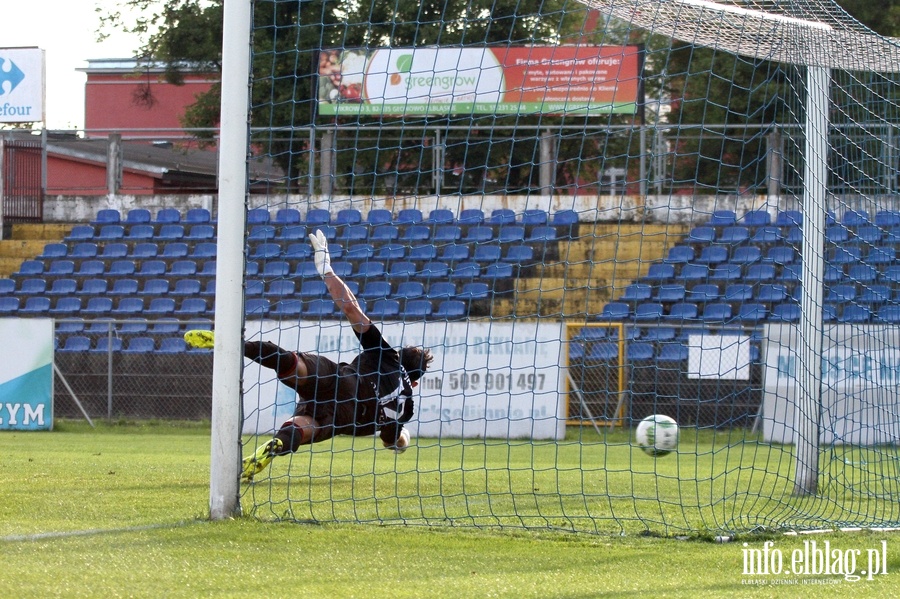 II liga: Olimpia Elblg - Gryf Wejherowo 1:3, fot. 35