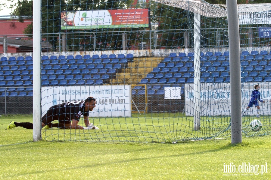 II liga: Olimpia Elblg - Gryf Wejherowo 1:3, fot. 36