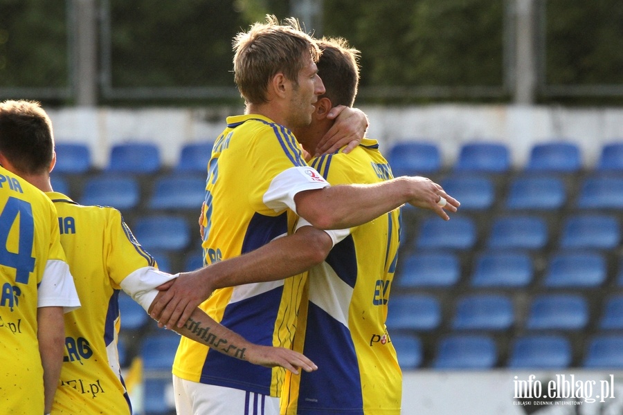 II liga: Olimpia Elblg - Gryf Wejherowo 1:3, fot. 37