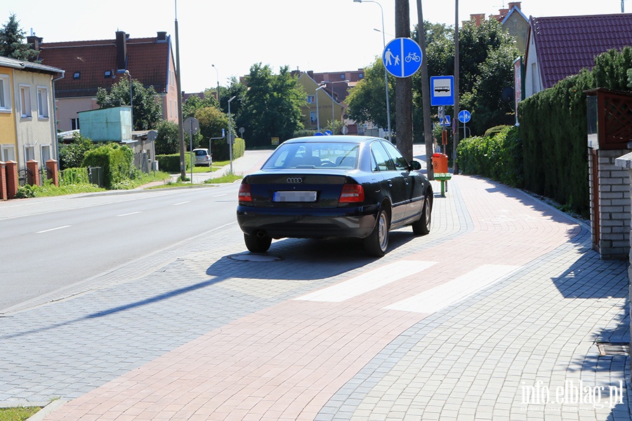 Stra Miejska nieprawidowo parkujce samochody, fot. 14