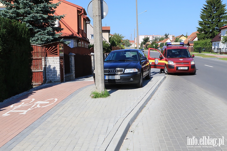 Stra Miejska nieprawidowo parkujce samochody, fot. 15