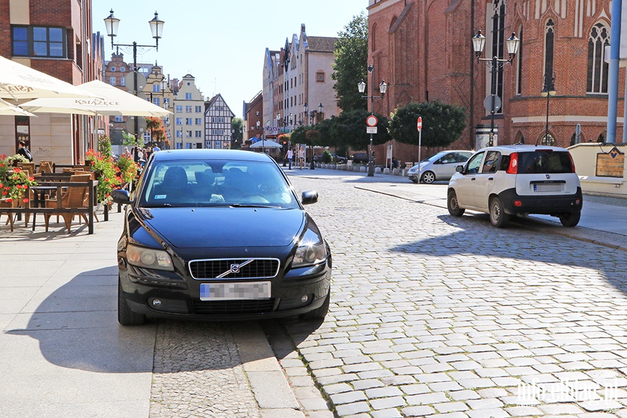 Stra Miejska nieprawidowo parkujce samochody, fot. 20