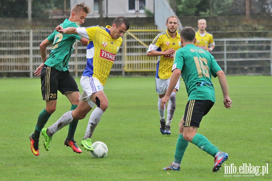 Olimpia Elblg-Stal Stalowa Wola, fot. 1