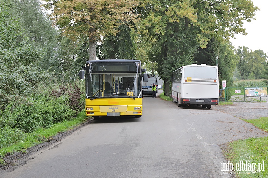 Cieplice wypadek szkolnego autobusu., fot. 2