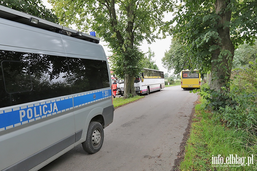 Cieplice wypadek szkolnego autobusu., fot. 14