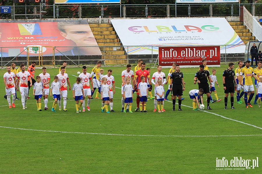 Olimpia Elblg-Znicz Pruszkw, fot. 1