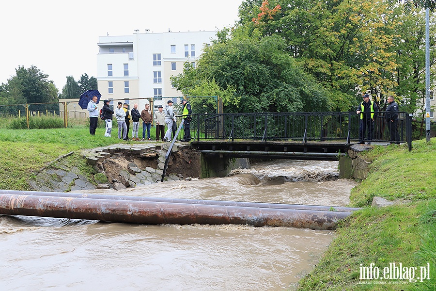 Powódź w Elblągu, fot. 1