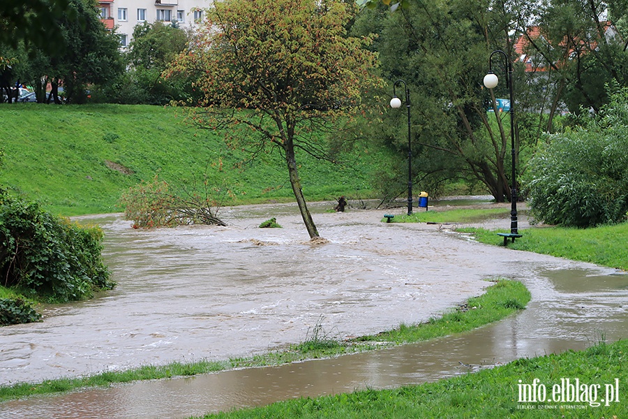 Powódź w Elblągu, fot. 6